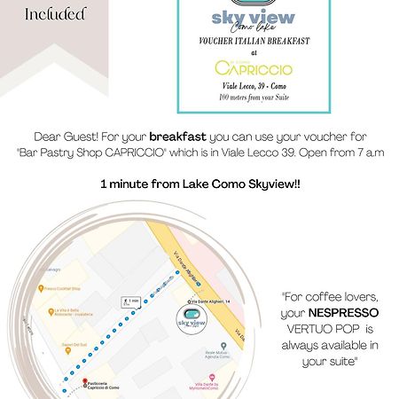 Lake Como Skyview Exteriér fotografie