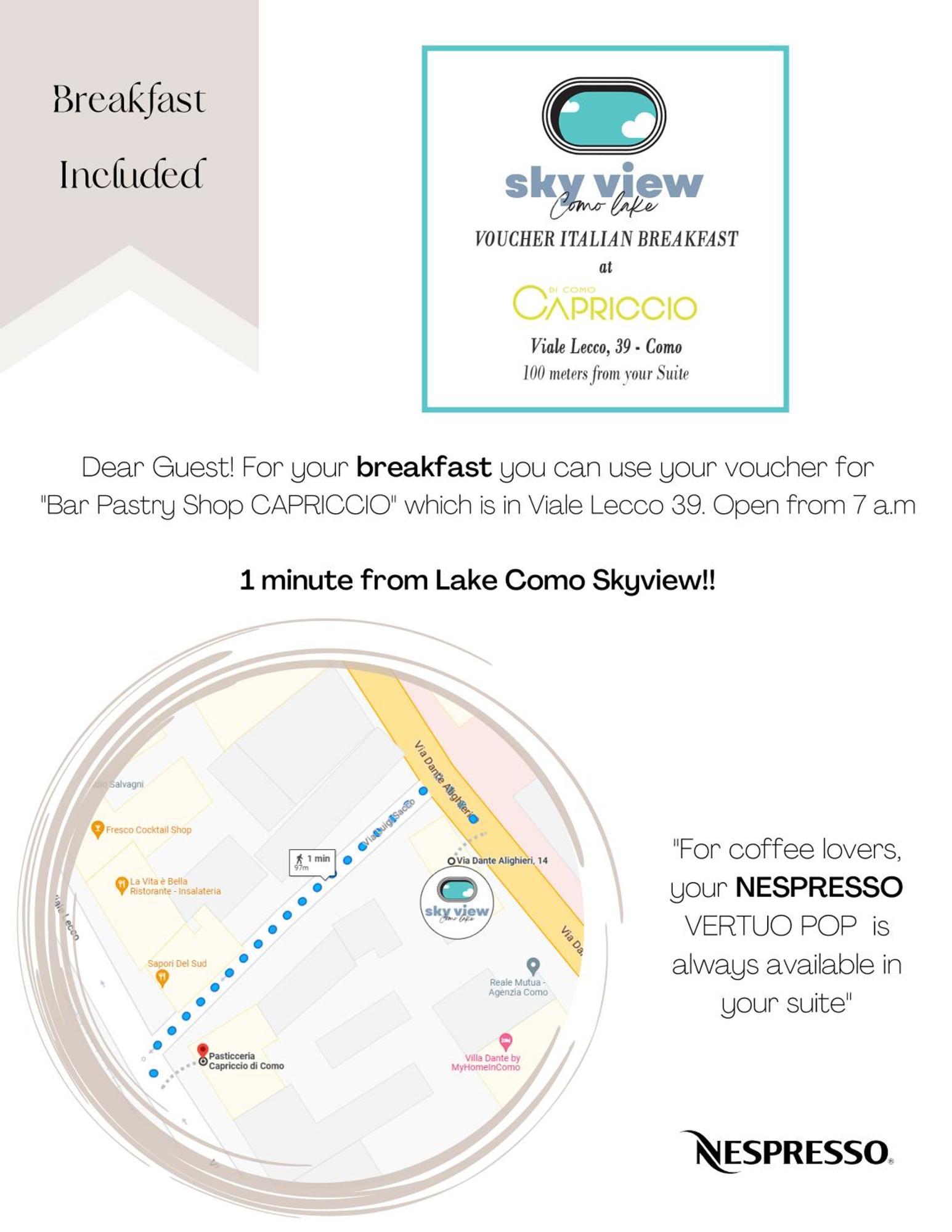 Lake Como Skyview Exteriér fotografie